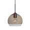 Besa Lighting Ally 8 Cord Pendant, Smoke/Clear, Bronze Finish, 1x60W Incandescent 1JT-ALLY8SM-BR - alternate 1